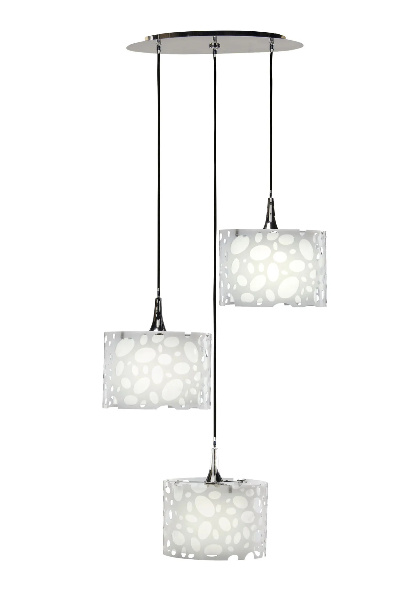 M1361  Lupin Pendant 3 Light